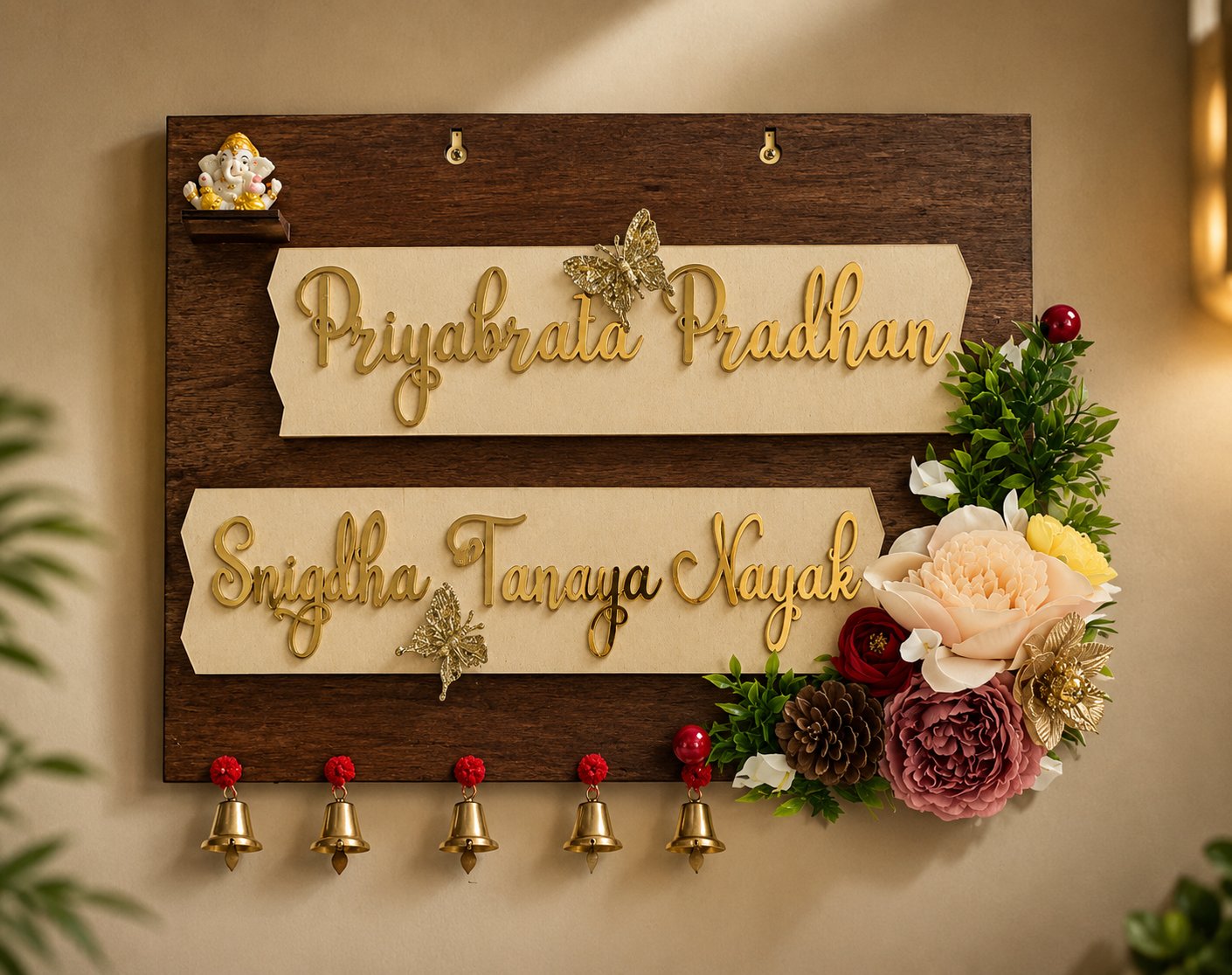 Couple Name-plates